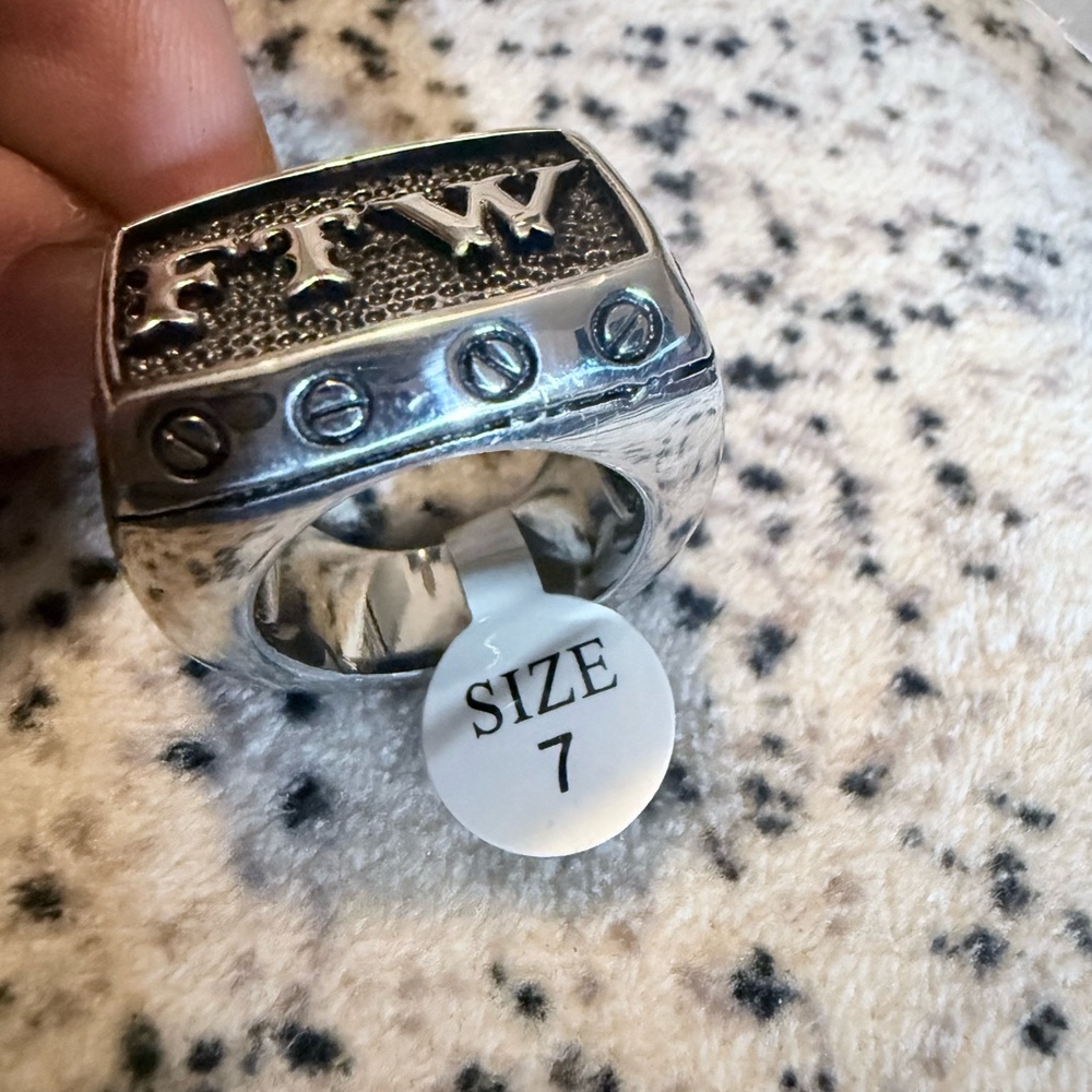 Silver Men's Ring